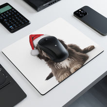 DistinctInk Mouse Pad - 1/4" Foam Rubber - Bergamasco Sheepdog Puppy
