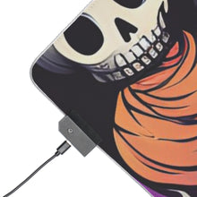 DistinctInk LED Gaming Mouse Pad with The Paths We Choose Design for Halloween  LGBTQ+ Pride