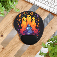 DistinctInk Mouse Pad with Wrist Rest  with Finding Your Purpose in Life Design for Halloween  LGBTQ+ Pride