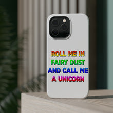 DistinctInk ToughCase for Apple iPhone, Compatible with MagSafe Charging - Roll Me in Fairy Dust and Call Me a Unicorn