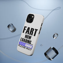 DistinctInk ToughCase for Apple iPhone, Compatible with MagSafe Charging - Fart Now Loading - Please Wait