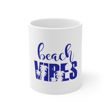 DistinctInk Glossy White Coffee / Tea Mug - Beach Vibes