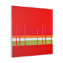 Jackson Magnolia - Mid-Century Modern Canvas Wall Art Decor