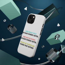 DistinctInk ToughCase for Apple iPhone, Compatible with MagSafe Charging - Some Single, Some Boyfriends, Rest Married
