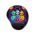 Mouse Pad with Wrist Rest with Creating Lasting Memories Design for Halloween LGBTQ+ Pride