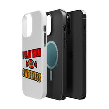 DistinctInk ToughCase for Apple iPhone, Compatible with MagSafe Charging - I Slay Them With Sweetness