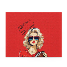 DistinctInk Jigsaw Puzzle with What Time Is Taylor's Game? design
