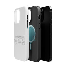 DistinctInk ToughCase for Apple iPhone, Compatible with MagSafe Charging - Just Another Sexy Bald Guy