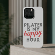DistinctInk ToughCase for Apple iPhone, Compatible with MagSafe Charging - Pilates is My Happy Hour