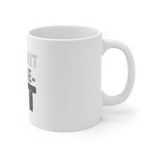 DistinctInk Glossy White Coffee / Tea Mug - Commit To Be Fit