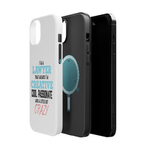 DistinctInk ToughCase for Apple iPhone, Compatible with MagSafe Charging - I'm a Lawyer Creative Cool Passionate Crazy