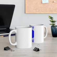 DistinctInk Glossy White Coffee / Tea Mug - Stay Safe at Night Sleep With a Nurse