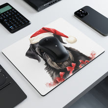 DistinctInk Mouse Pad - 1/4" Foam Rubber - Giant Schnauzer Puppy Drawing