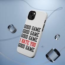 DistinctInk ToughCase for Apple iPhone, Compatible with MagSafe Charging - Good Game I Hate You Good Game