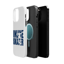 DistinctInk ToughCase for Apple iPhone, Compatible with MagSafe Charging - Inline Skater - Skating