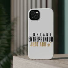 DistinctInk ToughCase for Apple iPhone, Compatible with MagSafe Charging - Instant Entrepreneur Just Add Coffee