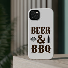 DistinctInk ToughCase for Apple iPhone, Compatible with MagSafe Charging - Beer & Barbecue BBQ