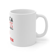 DistinctInk Glossy White Coffee / Tea Mug - Why Be a Princess When You Can Be a Firefighter