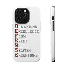 DistinctInk ToughCase for Apple iPhone, Compatible with MagSafe Charging - DEFENSE Demanding Excellence