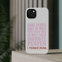 DistinctInk ToughCase for Apple iPhone, Compatible with MagSafe Charging - I Raised My Favorite Player
