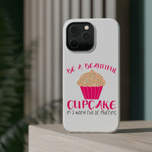 DistinctInk ToughCase for Apple iPhone, Compatible with MagSafe Charging - Be a Beautiful Cupcake in a World of Muffins