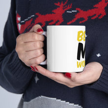 DistinctInk Glossy White Coffee / Tea Mug - Beer Me Woman!