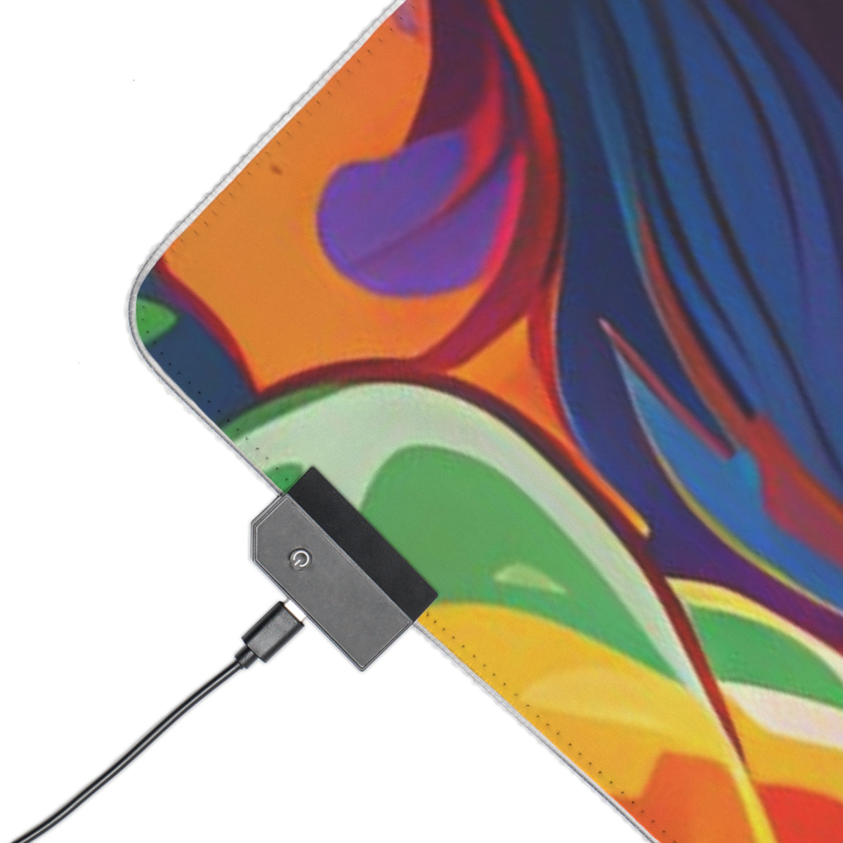 LED Gaming Mouse Pad with Addictive Adventure Story Design for LGBTQ+ Pride, view 18
