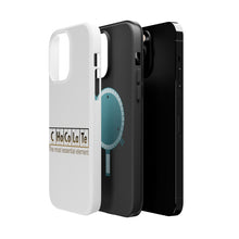 DistinctInk ToughCase for Apple iPhone, Compatible with MagSafe Charging - Chocolate The Most Essential Element