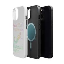 DistinctInk ToughCase for Apple iPhone, Compatible with MagSafe Charging - Sorry I Have Important Mermaids Stuff