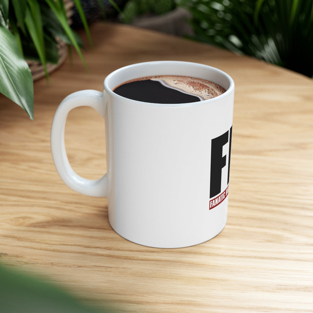Glossy White Coffee / Tea Mug - FBI Fanatic Boxing Individual, view 8
