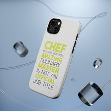DistinctInk ToughCase for Apple iPhone, Compatible with MagSafe Charging - Chef Amazing Culinary Master