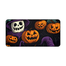 DistinctInk Desk Mat with "Halloween Haunts and Pumpkin Pals" Design for Halloween