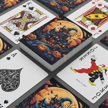 DistinctInk Playing / Poker Cards with Spooky Sweet Treats Design for Halloween