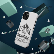 DistinctInk ToughCase for Apple iPhone, Compatible with MagSafe Charging - And so the Adventure Begins