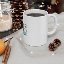DistinctInk Glossy White Coffee / Tea Mug - Always Earned Never Given