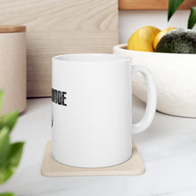 DistinctInk Glossy White Coffee / Tea Mug - #Beastmode Beast Mode