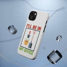 DistinctInk ToughCase for Apple iPhone, Compatible with MagSafe Charging - I'll be in My Office - Gardening