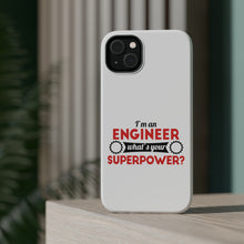 DistinctInk ToughCase for Apple iPhone, Compatible with MagSafe Charging - I'm an Engineer What's Your Superpower