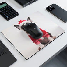 DistinctInk Mouse Pad - 1/4" Foam Rubber - Boston Terrier Puppy