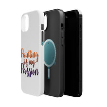 DistinctInk ToughCase for Apple iPhone, Compatible with MagSafe Charging - Painting is My Passion