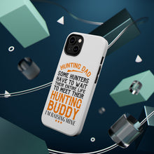 DistinctInk ToughCase for Apple iPhone, Compatible with MagSafe Charging - Hunting Dad - Raising My Hunting Buddy