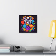 DistinctInk Canvas Wall Art with Exploring Inner Knowledge for Halloween LGBTQ+ Pride