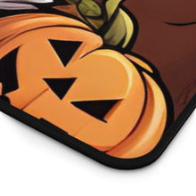 DistinctInk Desk Mat with Trick or Treat Ghost-O-Lantern Design for Halloween