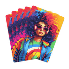 DistinctInk Playing Poker Cards with Living a Full Life Design for LGBTQ+ Pride
