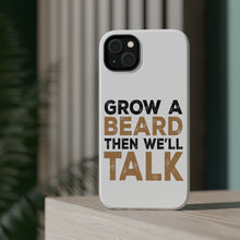 DistinctInk ToughCase for Apple iPhone, Compatible with MagSafe Charging - Grow a Beard Then We'll Talk