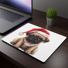 DistinctInk Mouse Pad - 1/4" Foam Rubber - Pug Puppy Drawing