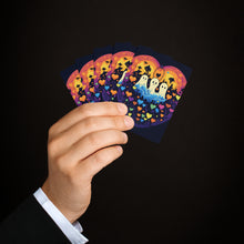 DistinctInk Playing Poker Cards with A Life Of Adventure Design for Halloween LGBTQ+ Pride