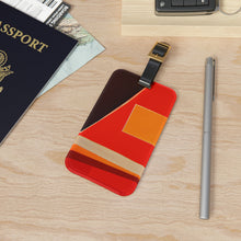 Elliot Shostakovich - Mid-Century Modern Design Printed on a Custom Luggage Tag