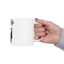 DistinctInk Glossy White Coffee / Tea Mug - Don't Always Need a Plan Just Balls & A Beard