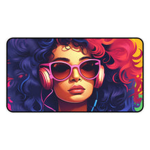 DistinctInk Desk Mat with Living a Full Life Design for LGBTQ+ Pride